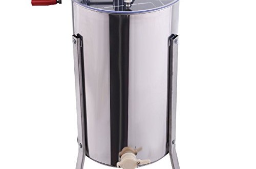 Goplus Large 2 Frame Stainless Steel Honey Extractor