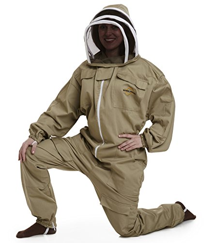 Best Sting Proof Bee Suits - Natural Apiary Beekeeping Deluxe Suit