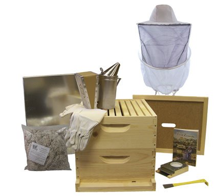 Beekeeping Starter Kit - BuildaBeehive 10 Frame Deluxe Beehive Starter Kit