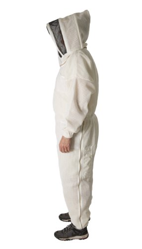 Ventilated Bee Suits - Ultra Breeze Large Beekeeping Suit with Veil