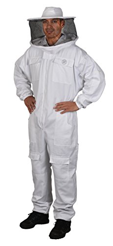 Humble Bee 410-L Polycotton Beekeeping Suit with Round Veil