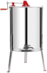 VINGLI Upgraded 4 Frame Manual Honey Extractor