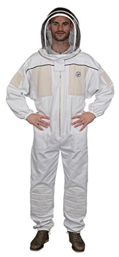 Best Ventilated Bee Suits - Humble Bee 431-M Ventilated Beekeeping Suit with Fencing Veil