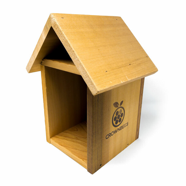 Mason Bee Kits with Bees - Crown Bees Tower Bee House