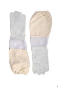Humble Bee Goatskin Beekeeping Gloves - Ventilated Beekeeper Gloves With Elastic Cuffs