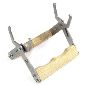 Best Beehive Frame Grips - Goodland Bee Supply GLFG Polished and Brushed Stainless Steel and Hardwood Handle Beehive Frame Tool