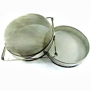 Best Honey Strainers - Navadeal Stainless Steel Double Honey Filter Strainer
