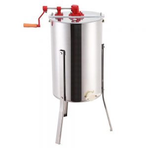 Yescom 2 Frame Manual Honey Extractor with Jacket and Gloves