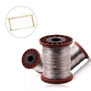 Best Beehive Frame Wires - F.A.M.E 1 Roll 0.5mm Stainless Steel Beehive Wire