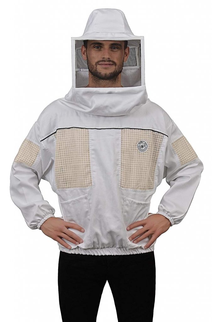 Humble Bee 532 Ventilated Beekeeping Smock with Square Veil