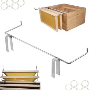 Bee Hive Frame Perches (Holders) - Janolia Stainless Steel Beekeeping Frame Lift Support Bracket