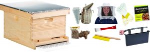 Beekeeping Starter Kit - Little Giant Farm & Ag HIVE10KIT Frame Beginner Hive Kit