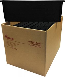 Best Beehive Frames - Pierco Inc. 6-inch 30-Pack Medium Plastic Frames Waxed