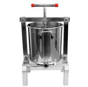 Grasshome Stainless Steel Manual Honey Press, 10L