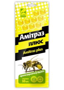 Varroosis Treatment - Amitraz Plus Strips for Varroa Mite Treatment