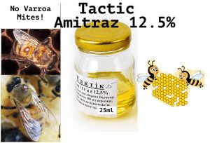 Varroosis Treatment - Taktic Amitraz Varroa Mite Treatment